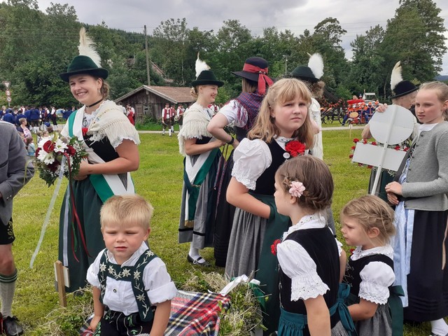 beim Aufstellen