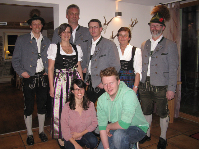 Team der Vorstandschaft - es fehlt Hubert Schindele