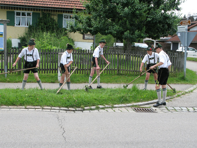 Sensen im Praxiseinsatz